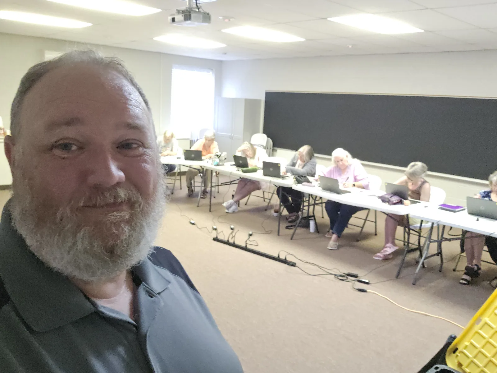 Participants completing an AI Essentials workshop
